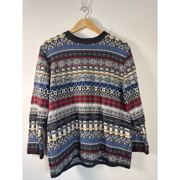 Lizwear VINTAGE Retro Fair Isle Sweater - Small - Picture 1 of 7
